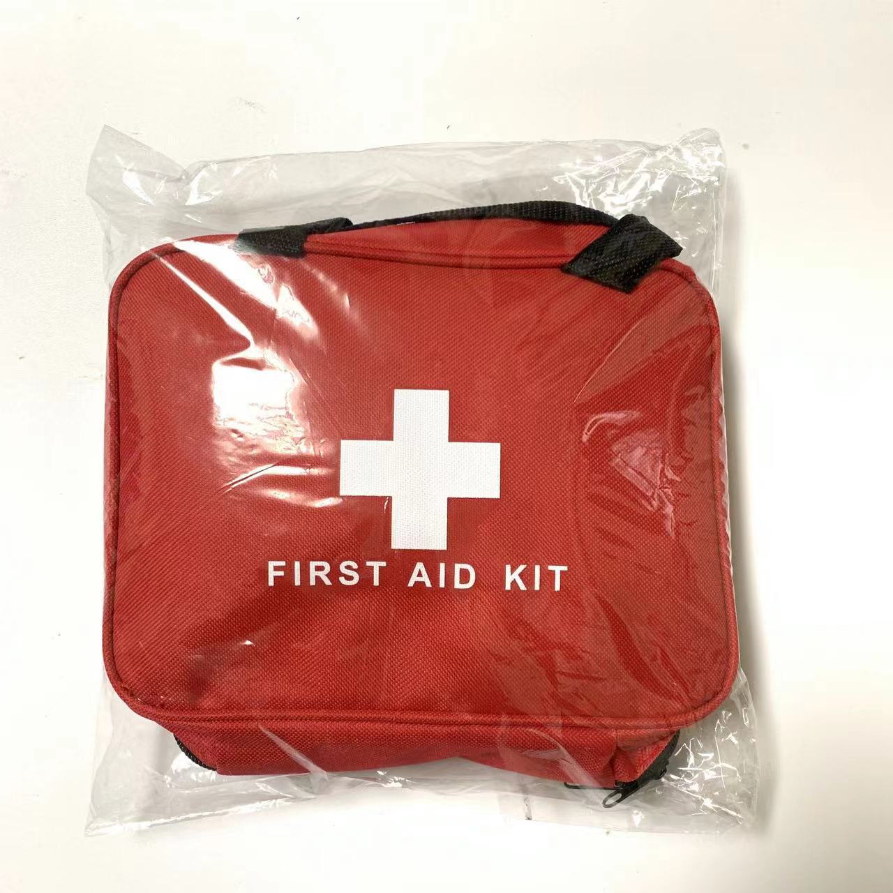 184pcs portable first aid kit with multi-purpose medical supplies for hiking, camping, and outdoor emergency rescue